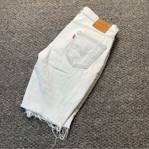 Levi's 511 Light Blue Denim Shorts